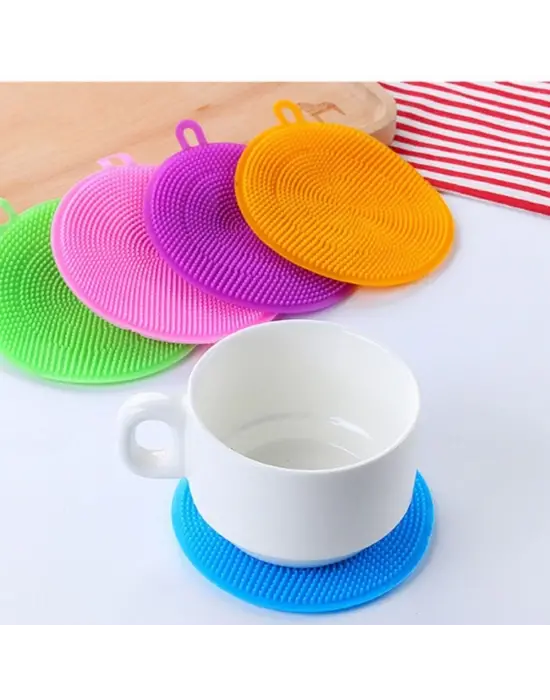 Omarı Yeni Nesil Kir Tutmaz Tırtıklı Bulaşık Yıkama Pedi