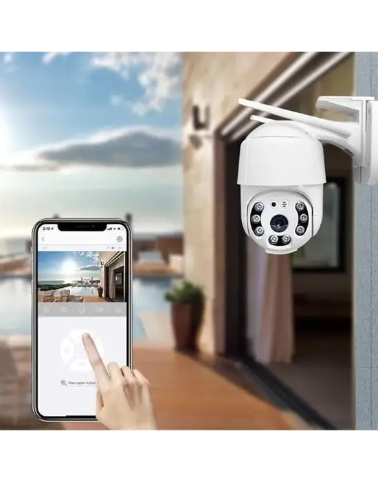 Omarı Ultra HD Su Geçirmez WiFi Güvenlik Kamerası