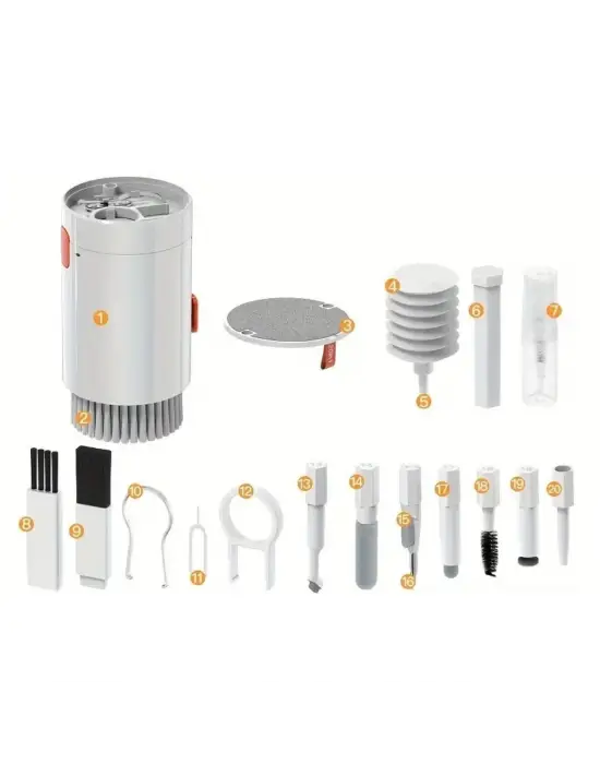 Omarı Çok Fonksiyonlu Bilgisayar Temizleme Kit