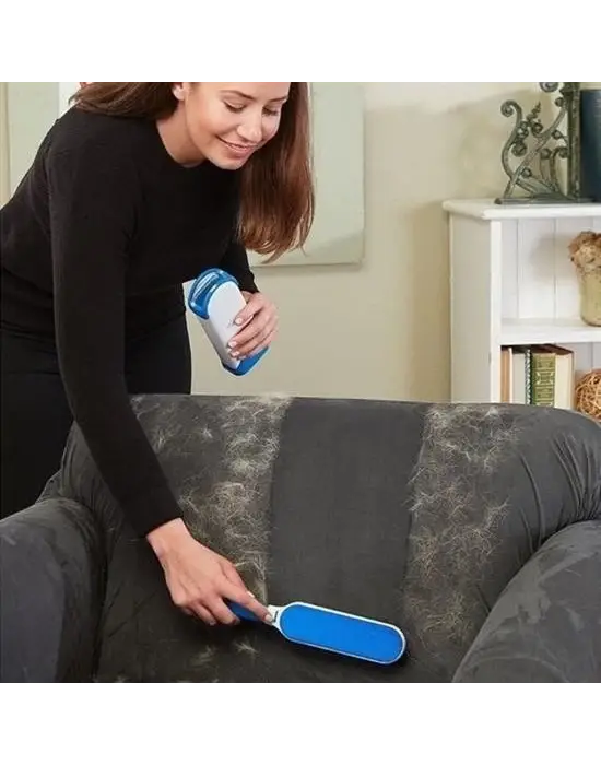 Omarı İki Parça Kıl Tüy Toplayıcı Tarak Seti