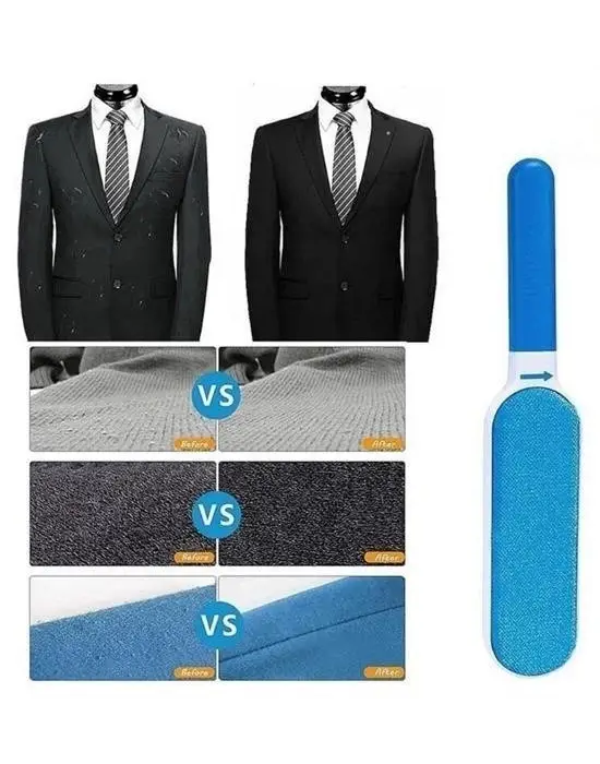 Omarı İki Parça Kıl Tüy Toplayıcı Tarak Seti