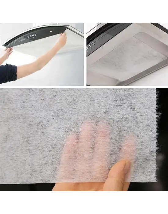 Omarı Pratik Mutfak Davlumbaz Koruyucu Filtre