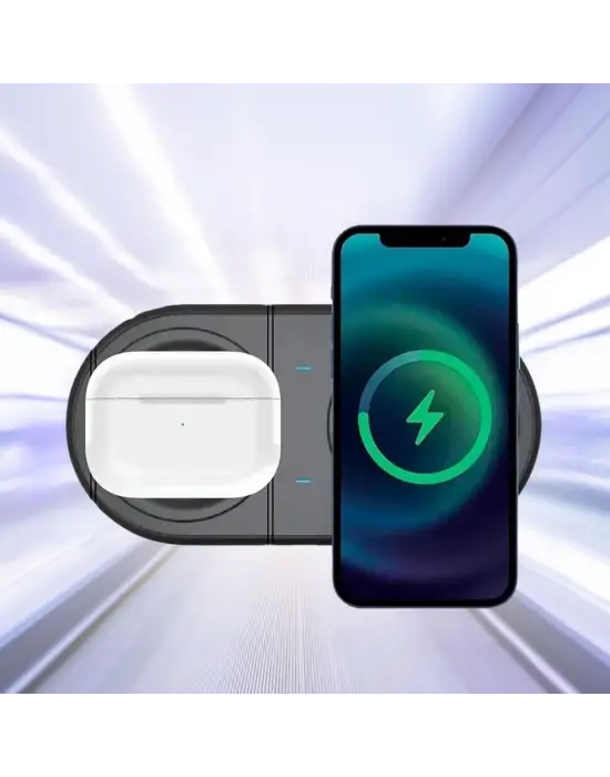 Omarı 2si 1 Arada Kablosuz Hızlı Şarj Aparatı