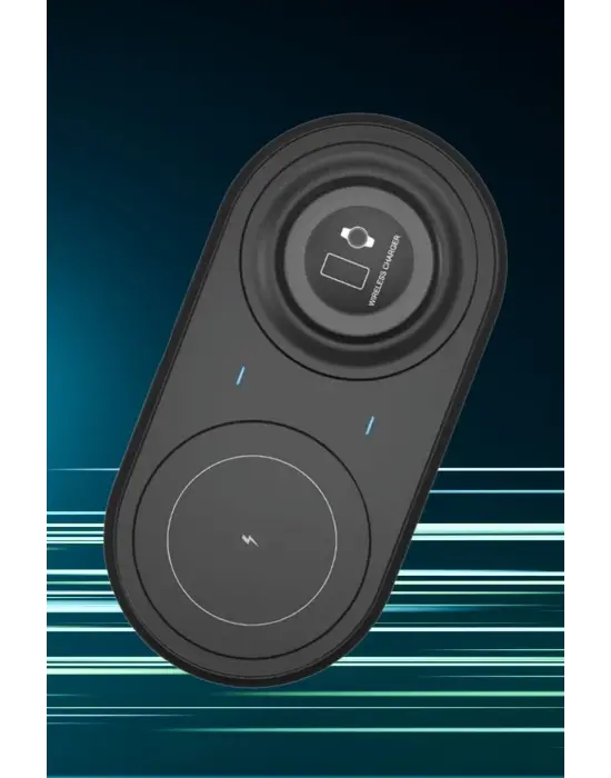 Omarı 2si 1 Arada Kablosuz Hızlı Şarj Aparatı