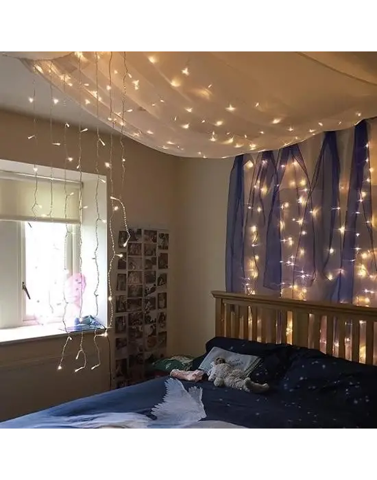 Omarı Led Işığında Romantik Dekorasyon Zamanı