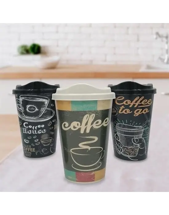 Omarı Modern ve Şık 3 Adet Kahve Bardağı Seti