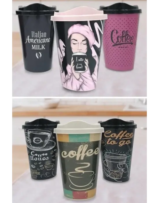 Omarı Modern ve Şık 3 Adet Kahve Bardağı Seti