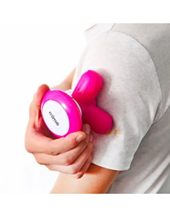 BUFFER® 3 Başlıklı Titreşimli USB Şarjlı Mini El Masaj Aleti