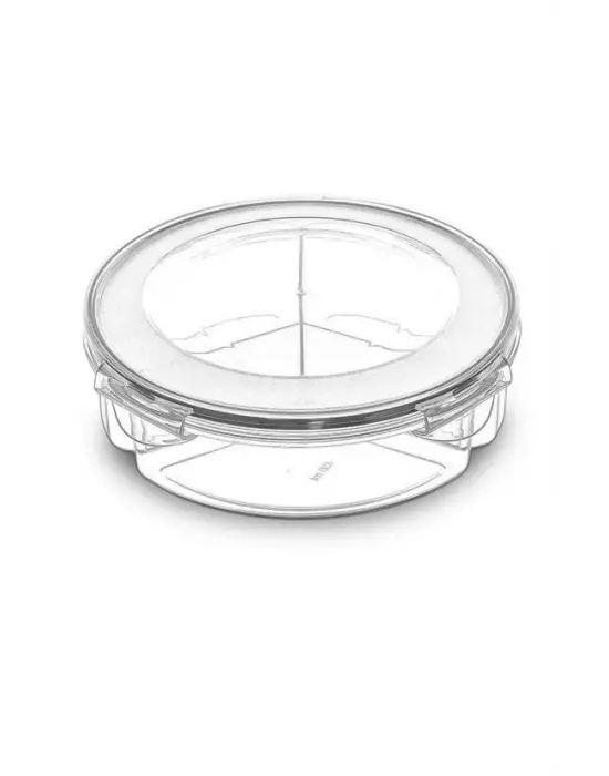 Omarı 3 Bölmeli Sızdırmaz Contalı Erzak Saklama Kabı