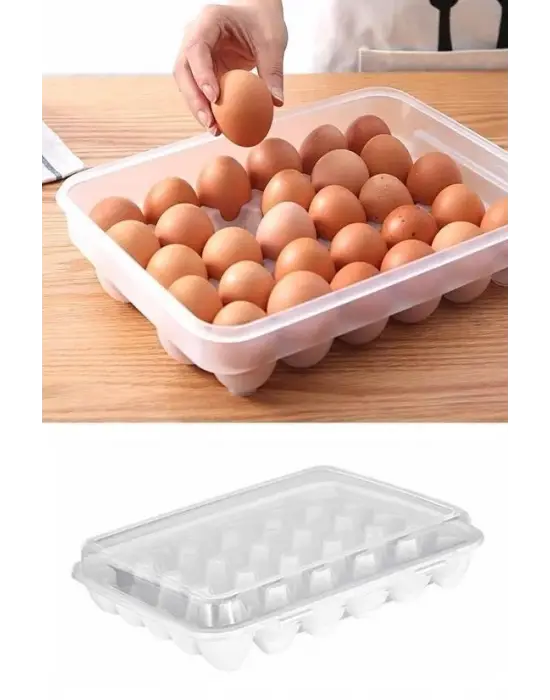Omarı Yumurta Saklama Kabı Seti - Pratik ve Hijyenik Çözüm