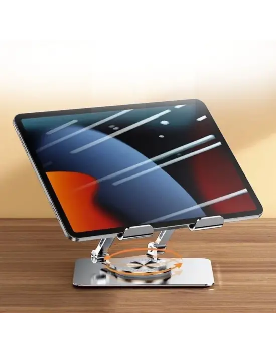 Omarı Derece Dönebilen Yükseltilmiş Tablet Standı
