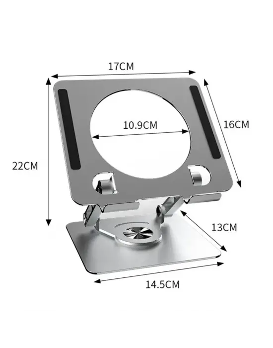 Omarı Derece Dönebilen Yükseltilmiş Tablet Standı