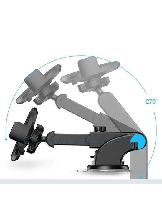 Omarı Derece Dönen Teleskopik Araç Telefon Tutucu