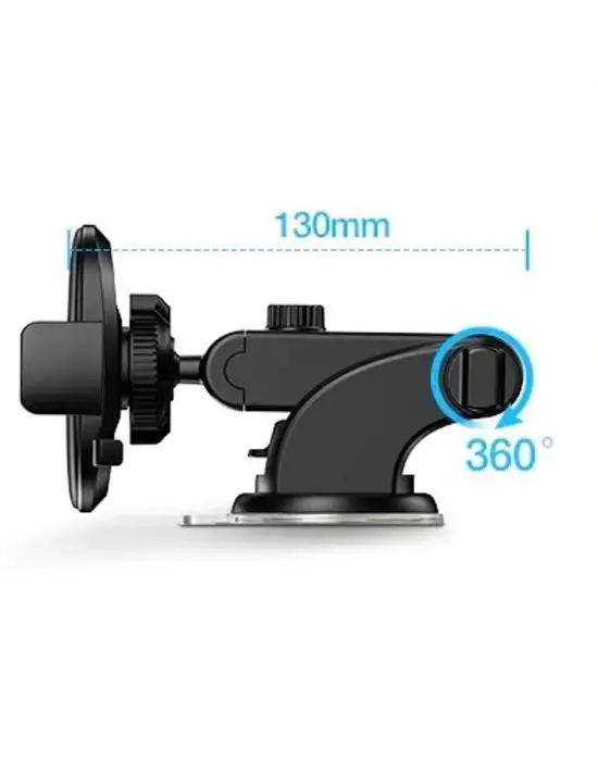 Omarı Derece Dönen Teleskopik Araç Telefon Tutucu