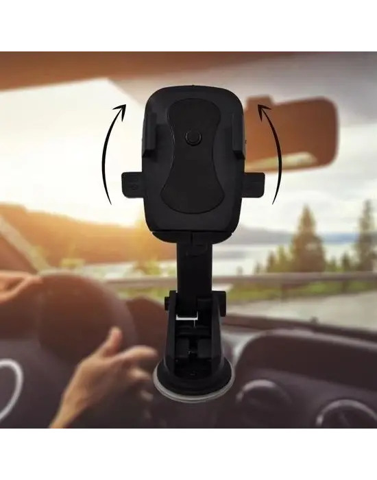 Omarı Derece Dönen Teleskopik Araç Telefon Tutucu