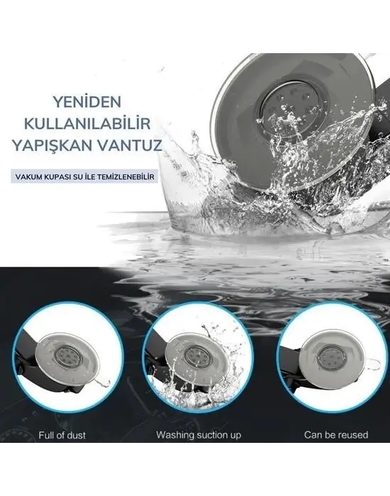 Omarı Derece Dönen Teleskopik Araç Telefon Tutucu