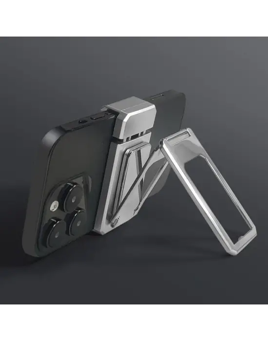 Omarı Derece Döner Metal Telefon Standı Braket