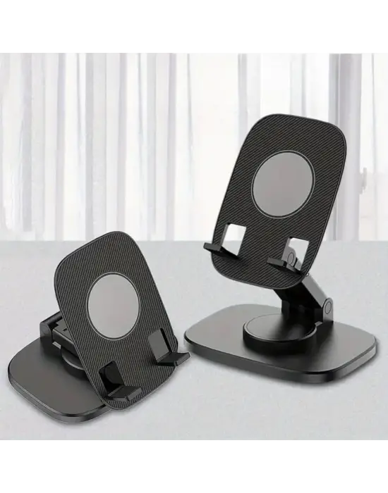 Omarı Derece Döner Mobil Telefon Tutucu Standı