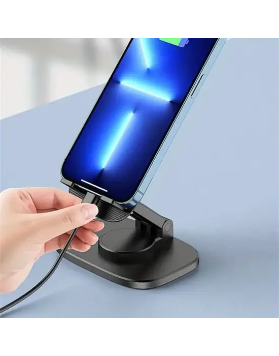 Omarı Derece Döner Mobil Telefon Tutucu Standı