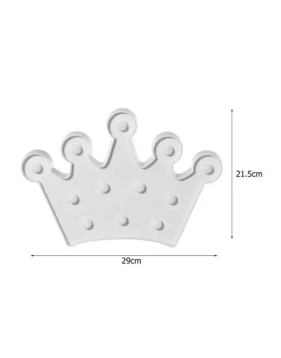 Omarı 3D Kraliçe Tacı Modeli Lamba