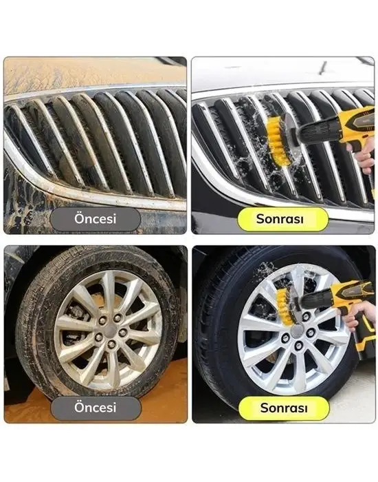 Omarı Çok Amaçlı Yıkama Seti - Matkap Ucu Temizleme Ve Yıkama Fırçası