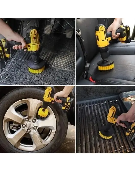 Omarı Çok Amaçlı Yıkama Seti - Matkap Ucu Temizleme Ve Yıkama Fırçası