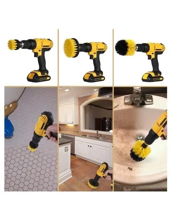 Omarı Çok Amaçlı Yıkama Seti - Matkap Ucu Temizleme Ve Yıkama Fırçası