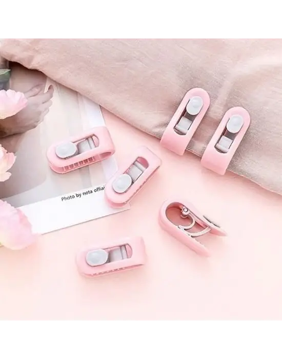 Omarı Yorgan Çarşaf ve Perde Tutucu Sabitleyici Klips