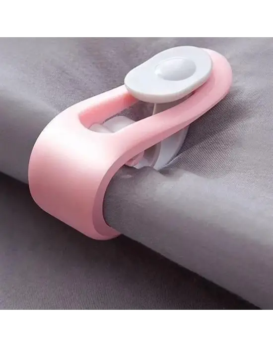 Omarı Yorgan Çarşaf ve Perde Tutucu Sabitleyici Klips