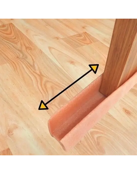 Omarı Kapı Toz Rüzgar Önleyici Isı Yalıtımı Sağlayan Sızdırmaz Strafor Seti