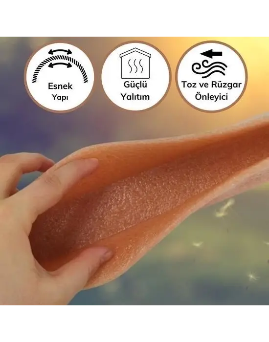 Omarı Kapı Toz Rüzgar Önleyici Isı Yalıtımı Sağlayan Sızdırmaz Strafor Seti