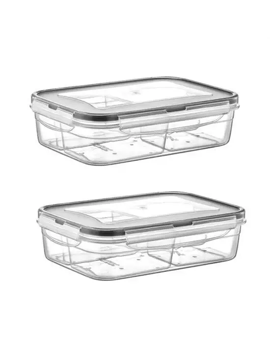 Omarı Sızdırmaz Contalı 1 Litre Erzak Saklama Kabı - LC520