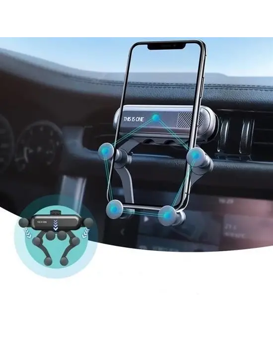 Omarı Araç İçi Cep Telefonu Sabitleyici Tutucu Aparat