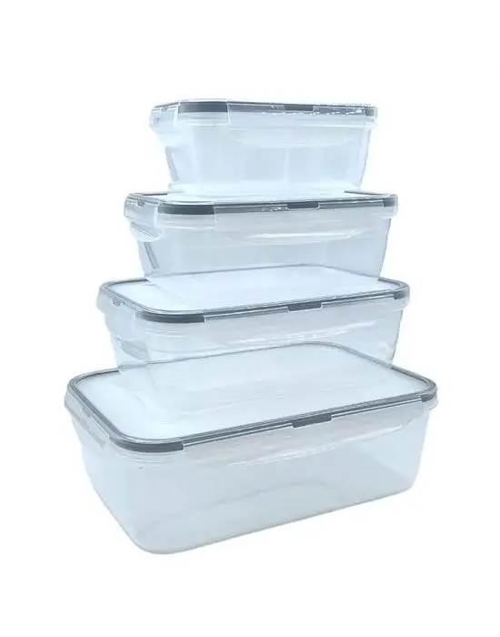 Omarı Pratik ve Sızdırmaz Kapaklı Erzak Saklama Seti