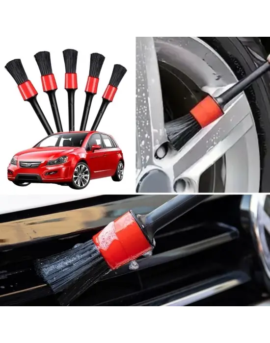 Omarı Çok Amaçlı Araç Temizlik ve Detay Fırça Seti