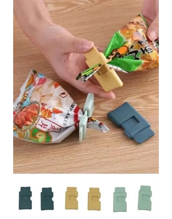 Omarı Hava Sızdırmaz Poşet Torba ve Kapatma Klipsi - Farkı Hissedin