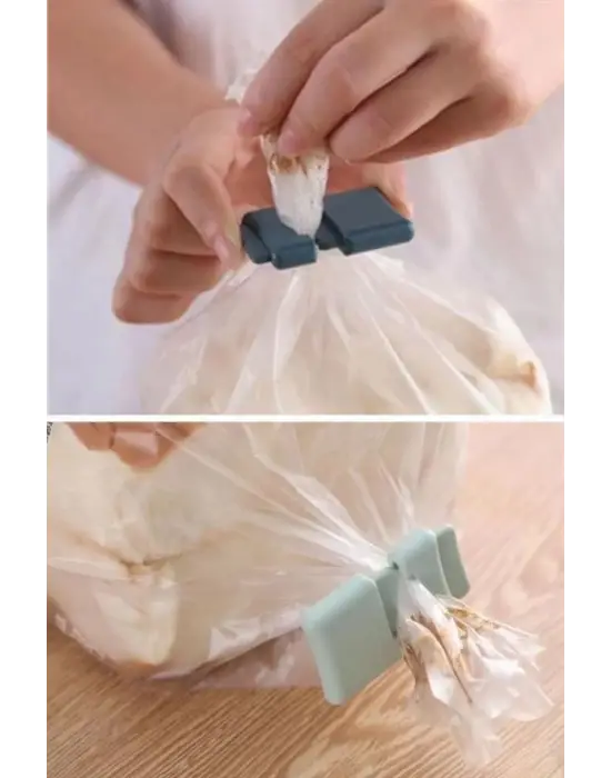 Omarı Hava Sızdırmaz Poşet Torba ve Kapatma Klipsi - Farkı Hissedin