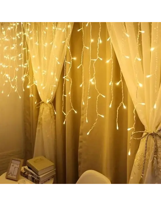 Omarı Fonksiyonlu Perde Led Işıklı 3x1 Günışığı