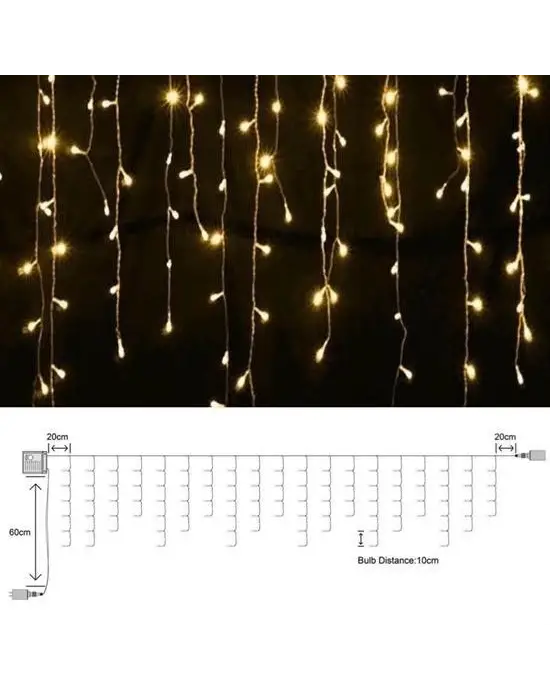 Omarı Fonksiyonlu Perde Led Işıklı 3x1 Günışığı