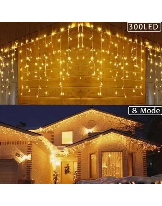 Omarı Fonksiyonlu Perde Led Işıklı 3x1 Günışığı