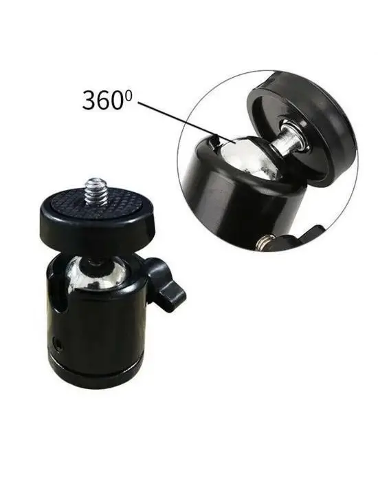 BUFFER® 8inç 20cm Youtube Instagram Tiktok Selfie  Stüdyo Video Fotoğraf Ring Light  Tripod Led Halk