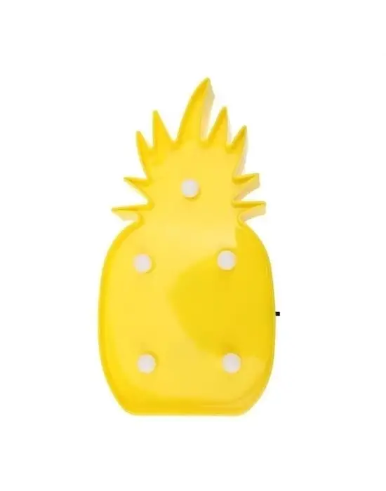 Omarı Ananas Şeklinde LED Gece Lambası