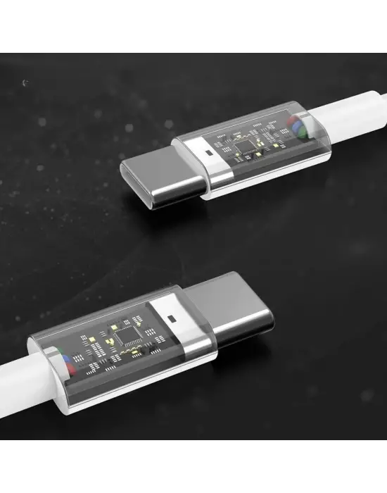 Omarı Hızlı Şarj Örgülü Type-C Kablosu