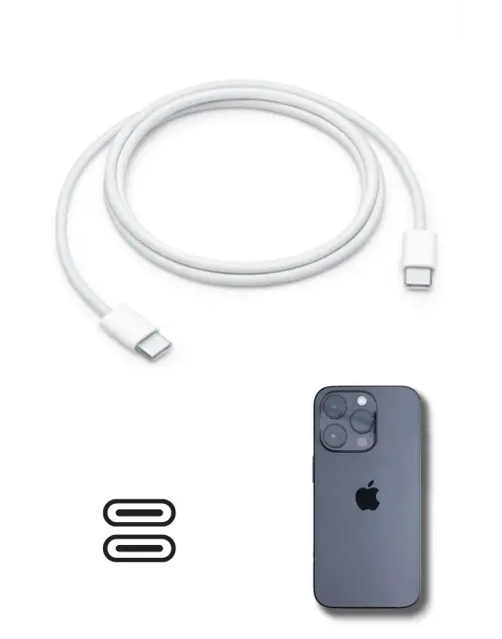 Omarı Hızlı Şarj Örgülü Type-C Kablosu