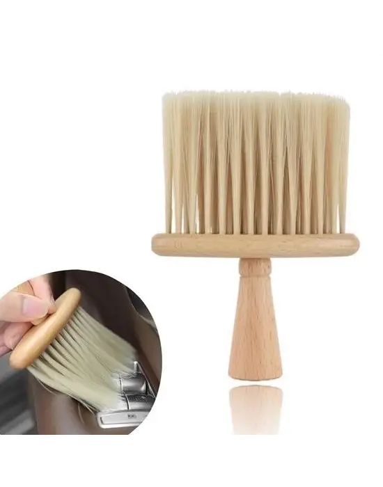 Omarı Ahşap Saplı Yumuşak Kıl Detaylı Temizleme Fırçası