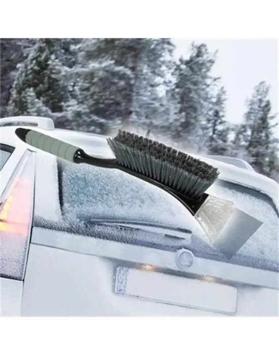 Omarı Araç Camı Kar Temizleme Fırçası ve Kazıyıcı