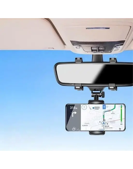 Omarı İnce Tasarım Araç İçi Telefon Tutucu - Otomobil Telefon Tutma Aparatı
