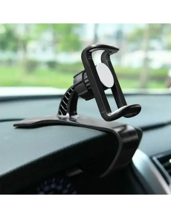 Omarı Döner Başlıklı Araç İçi Telefon Tutucu Kıskacı