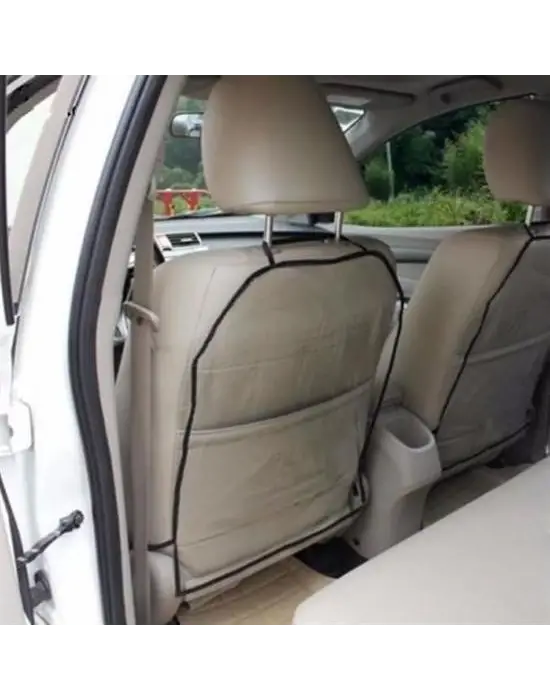 BUFFER® Araç içi Oto Koltuk Arkası Koruyucu Set Kılıf Ayak İzi Koruma Kılıfı