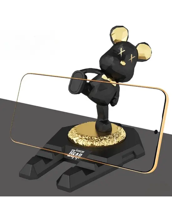 Omarı Ayıcıklı Telefon ve Tablet Standı - Masa Üstü Tutucu Aparat